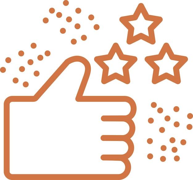 Diseño vectorial Estilo de icono magnífico