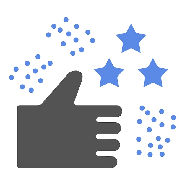 Diseño vectorial Estilo de icono magnífico