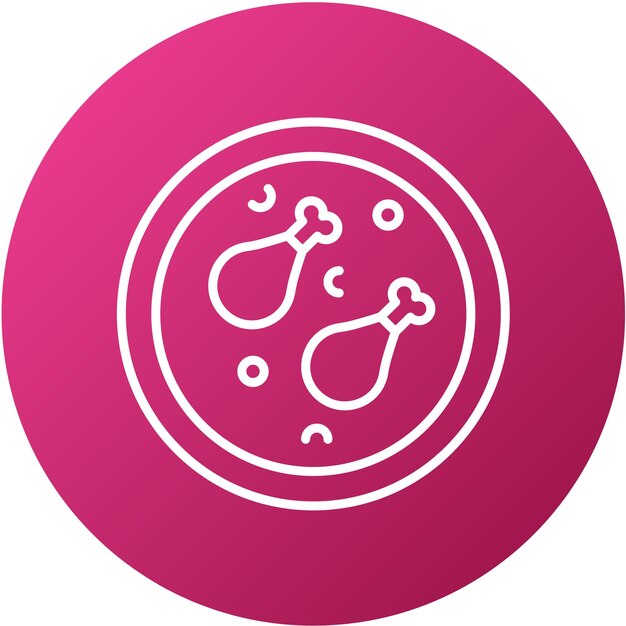 Diseño vectorial Estilo del icono de Mandi