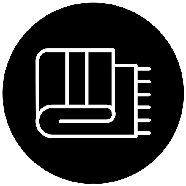 Diseño vectorial Estilo del icono de la manta de lanzamiento