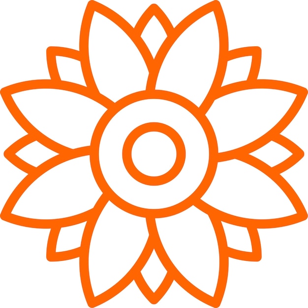 Diseño vectorial de estilo de icono de mantequilla de girasol