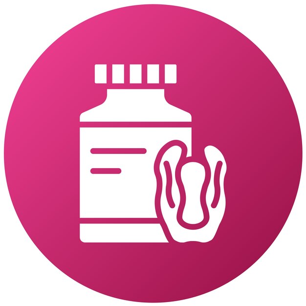 Diseño vectorial Estilo del icono de la mantequilla de pecan