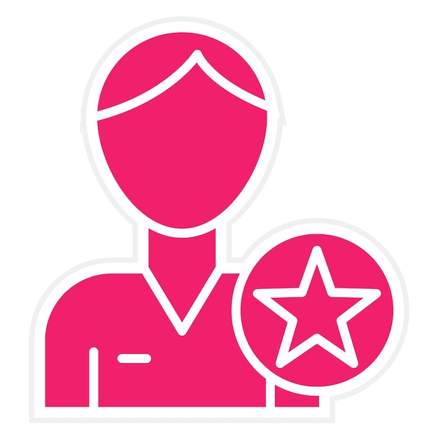 Diseño vectorial Estilo de icono de marca personal