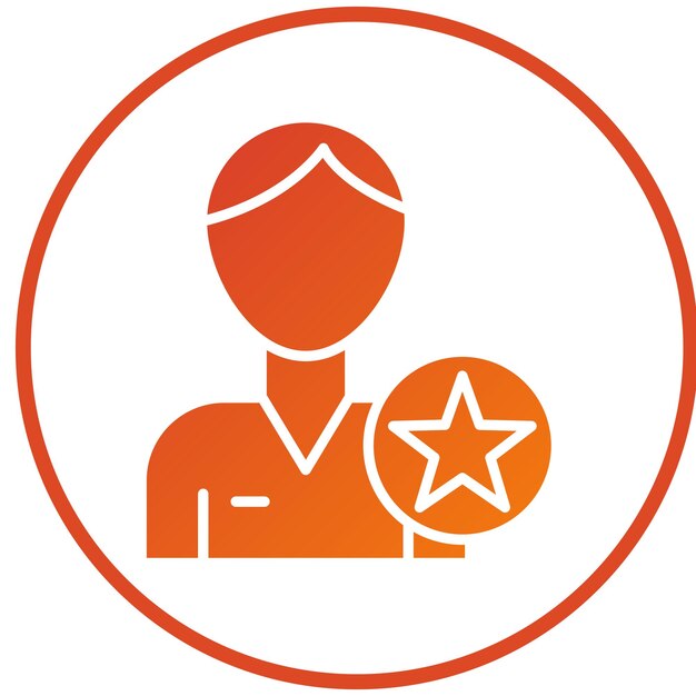 Diseño vectorial Estilo de icono de marca personal
