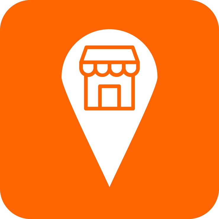 Vector diseño vectorial estilo del icono del marcador de posición