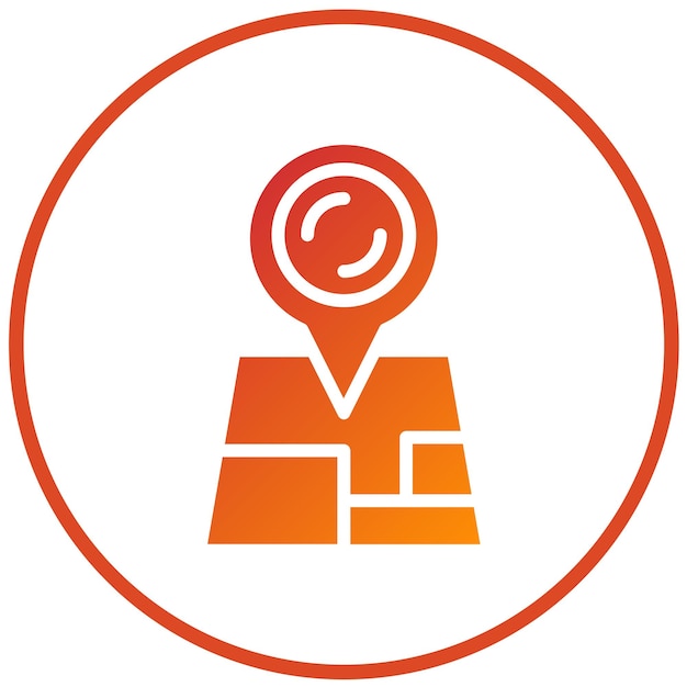 Diseño vectorial Estilo del icono del marcador de posición