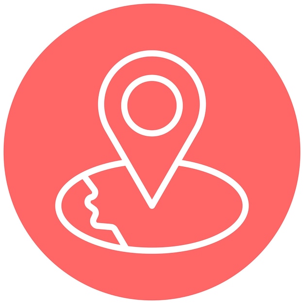 Diseño vectorial Estilo del icono del marcador de posición