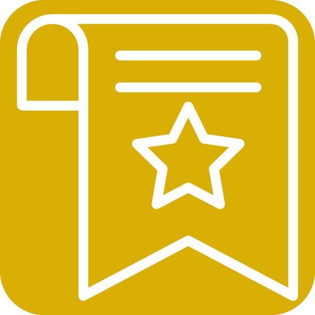 Diseño vectorial Estilo del icono del marcador
