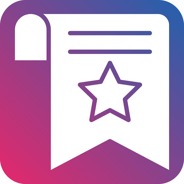 Diseño vectorial Estilo del icono del marcador