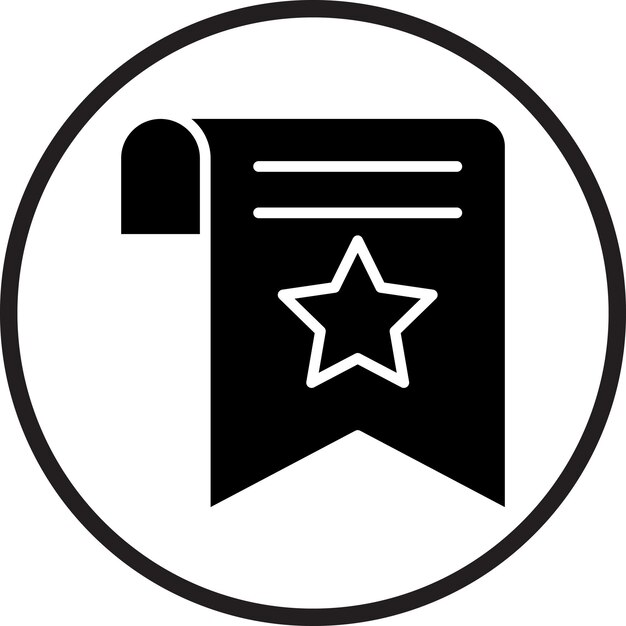 Diseño vectorial Estilo del icono del marcador
