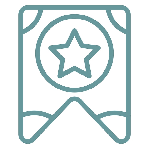 Diseño vectorial Estilo del icono del marcador