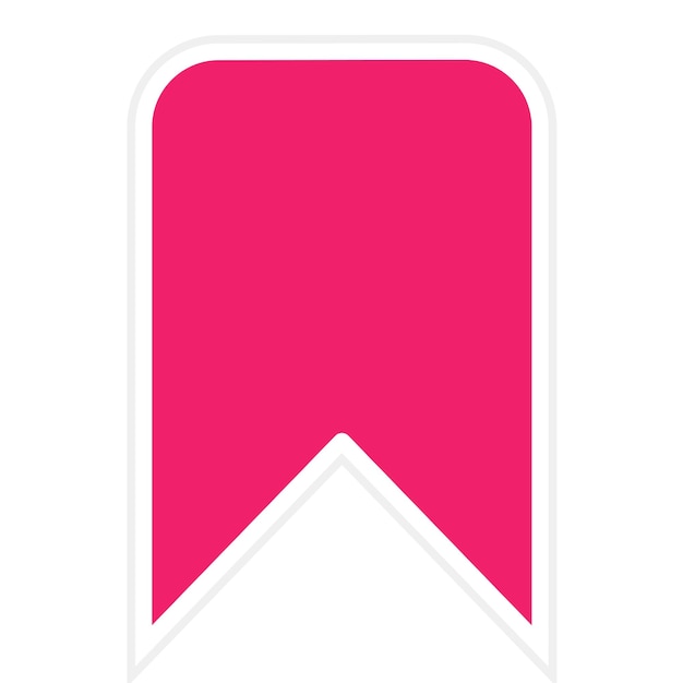 Diseño vectorial Estilo del icono del marcador
