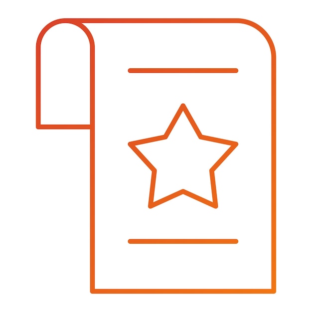 Diseño vectorial Estilo del icono del marcador
