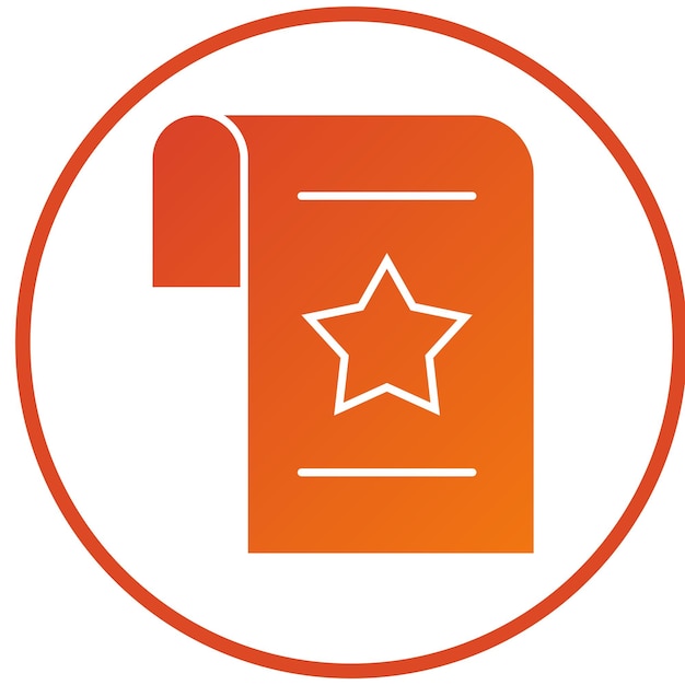 Diseño vectorial Estilo del icono del marcador