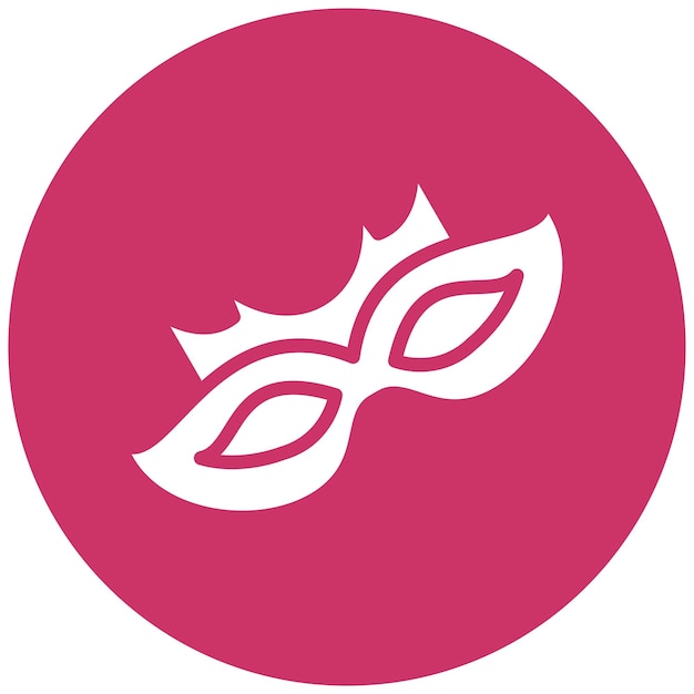 Diseño vectorial Estilo de icono de Mardi Gras