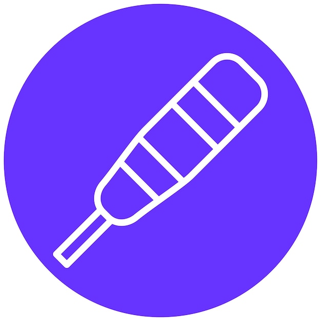 Diseño vectorial Estilo del icono del martillo de prueba de hormigón