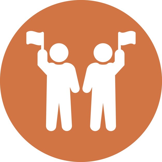 Diseño vectorial Estilo del icono de marzo