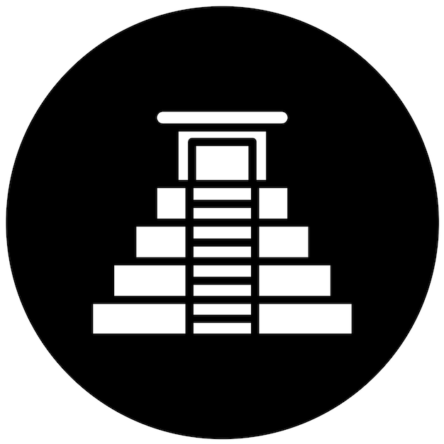 Diseño vectorial Estilo de icono Maya