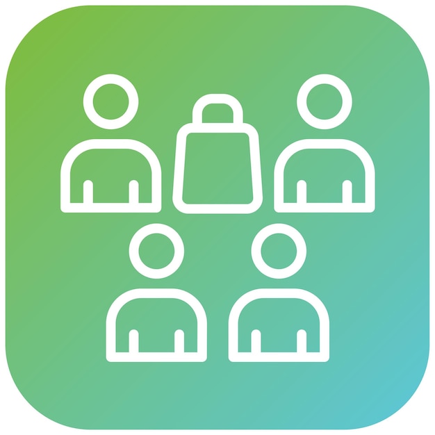 Diseño vectorial Estilo de icono de mayoría temprana