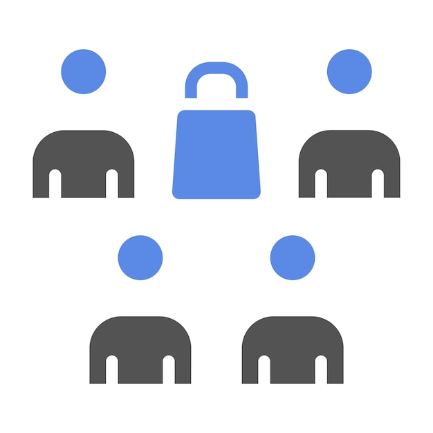 Diseño vectorial Estilo de icono de mayoría temprana