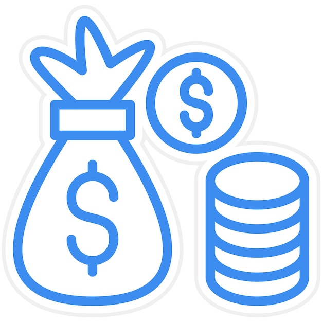 Diseño vectorial Estilo del icono en mayúscula