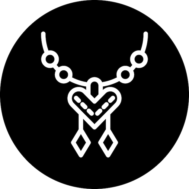 Diseño vectorial Estilo del icono del medallón de boda