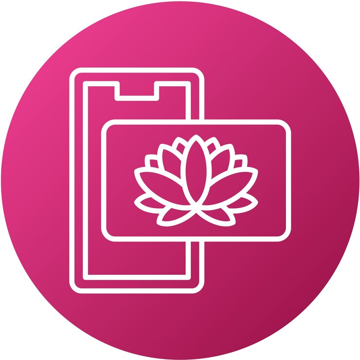 Vector diseño vectorial estilo de icono de meditación