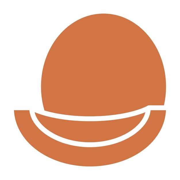 Diseño vectorial Estilo del icono del melón