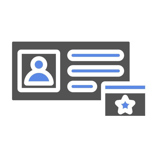 Diseño vectorial Estilo del icono de membresía mensual