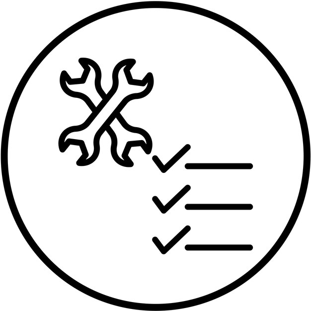 Diseño vectorial Estilo del icono del menú de arranque