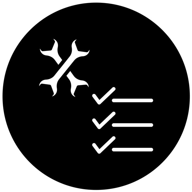 Diseño vectorial Estilo del icono del menú de arranque