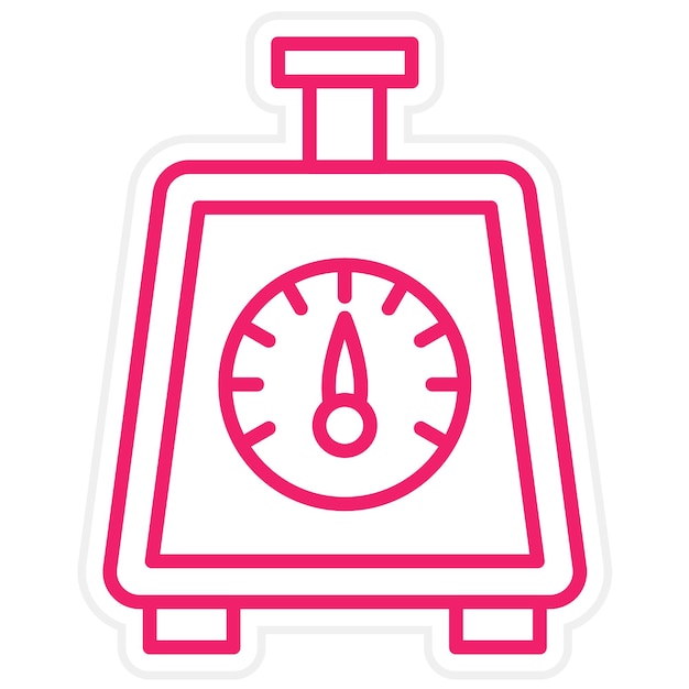Diseño vectorial Estilo del icono del mezclador de vórtice
