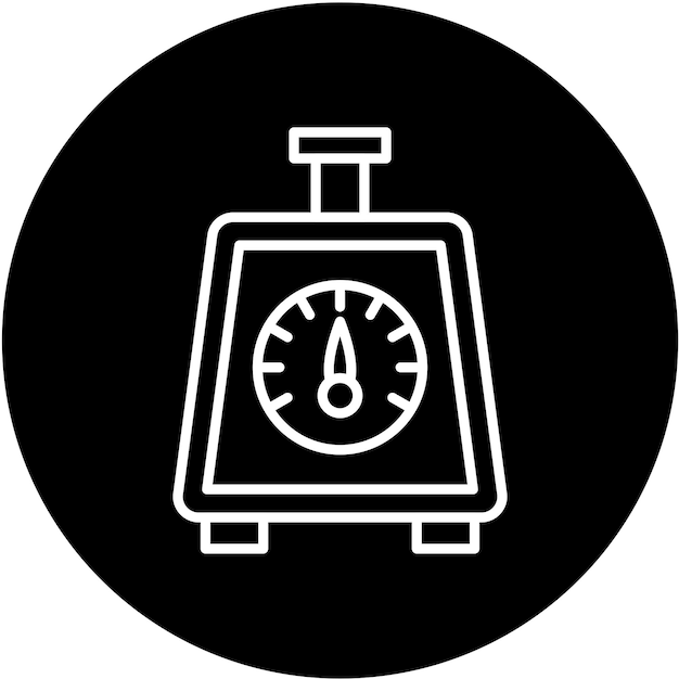 Diseño vectorial Estilo del icono del mezclador de vórtice