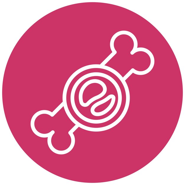 Diseño vectorial Estilo del icono del mieloma múltiple