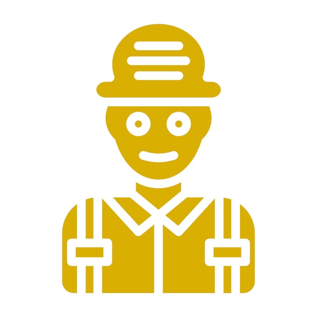 Diseño vectorial Estilo de icono militar