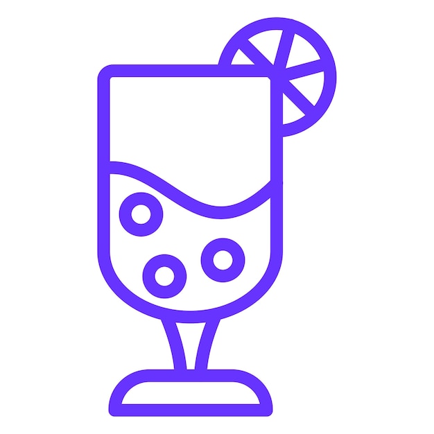 Diseño vectorial Estilo de icono de Mimosa