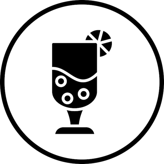 Diseño vectorial Estilo de icono de Mimosa