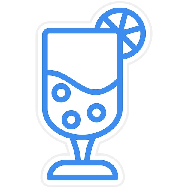Diseño vectorial Estilo de icono de Mimosa