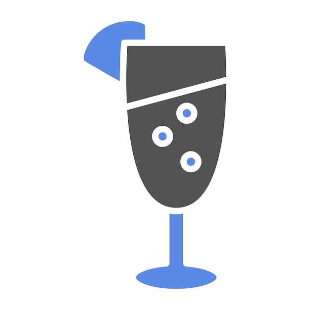 Diseño vectorial Estilo de icono de Mimosa