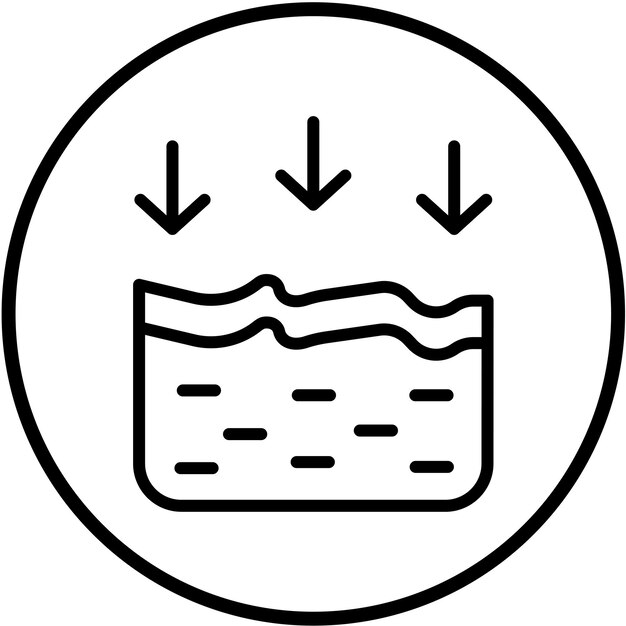 Diseño vectorial estilo ícono de la mina de oro gourmet