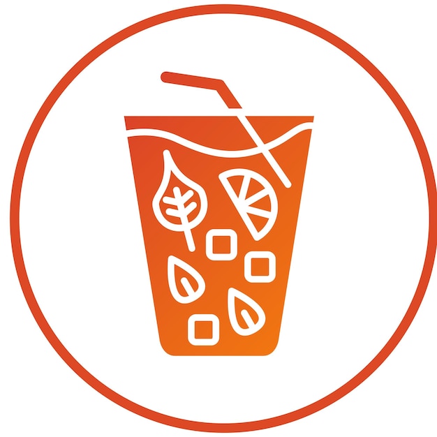 Diseño vectorial Estilo de icono Mojito