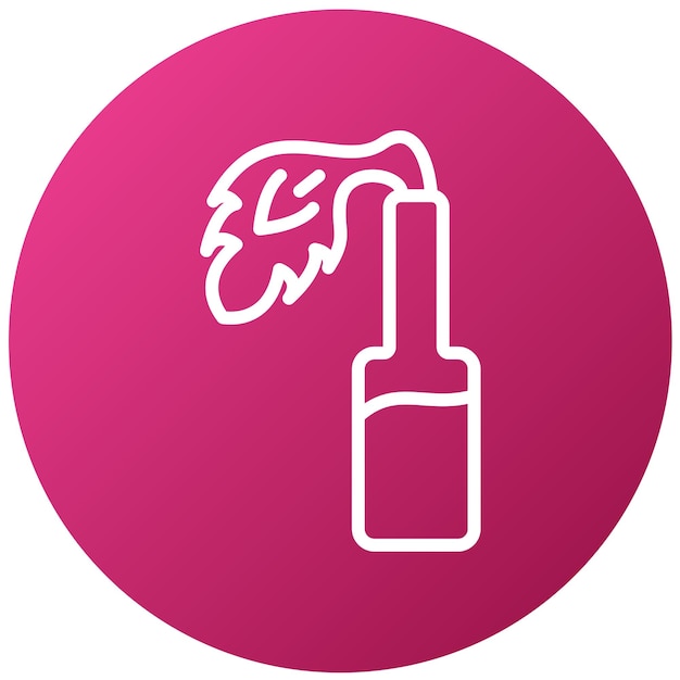 Diseño vectorial Estilo del icono Molotov