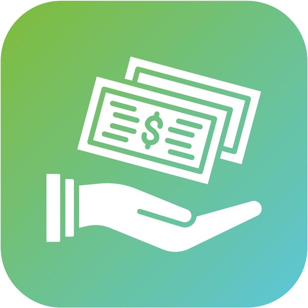 Diseño vectorial Estilo de icono de moneda al por mayor
