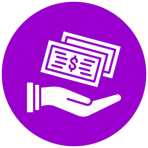 Diseño vectorial Estilo de icono de moneda al por mayor
