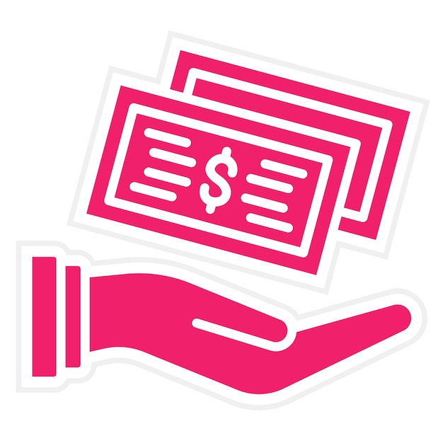 Diseño vectorial Estilo de icono de moneda al por mayor