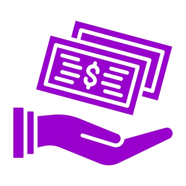 Diseño vectorial Estilo de icono de moneda al por mayor