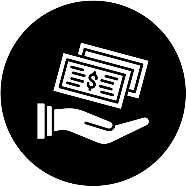 Diseño vectorial Estilo de icono de moneda al por mayor