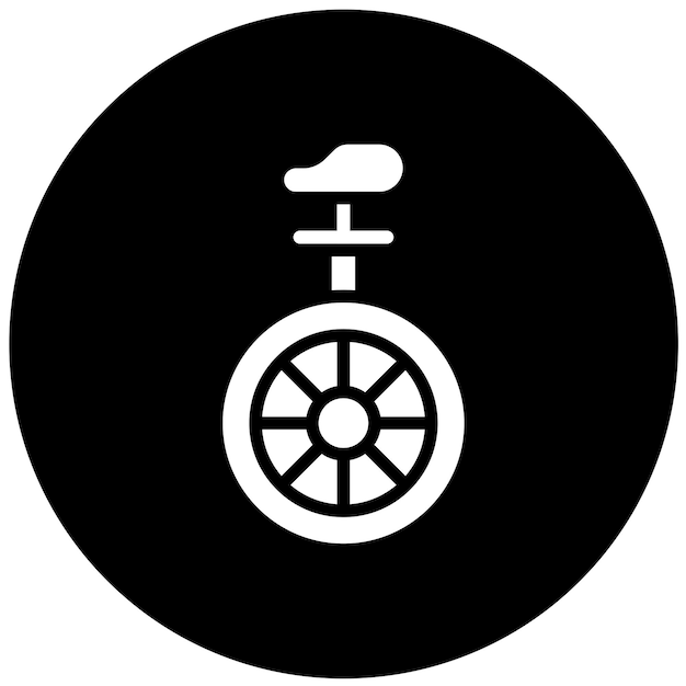 Diseño vectorial Estilo de icono monocíclico