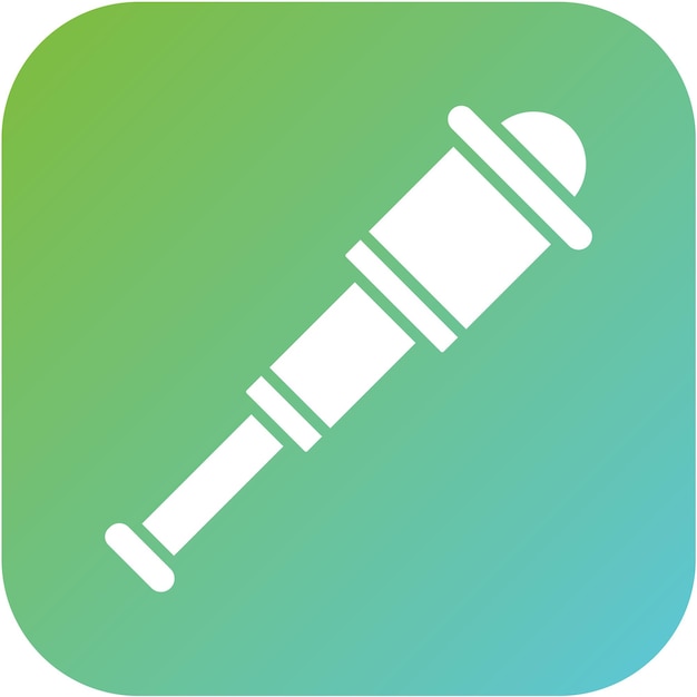 Diseño vectorial Estilo de icono monocular