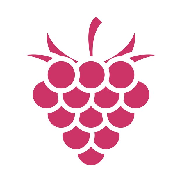 Diseño vectorial Estilo de icono de morera
